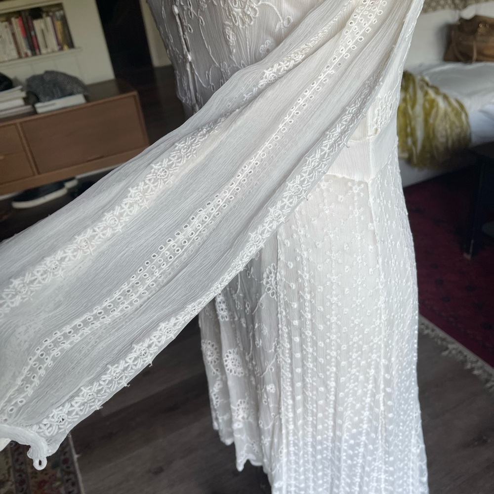 Free People White Lace Dress - Picture 9 of 10